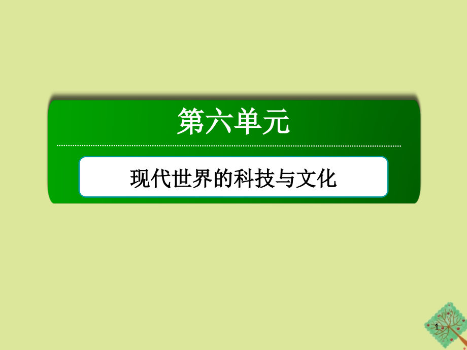 2020_2021学年高中历史第六单元现代世界的科技与文化第课改变世界的高新科技课件岳麓版必修1_第1页