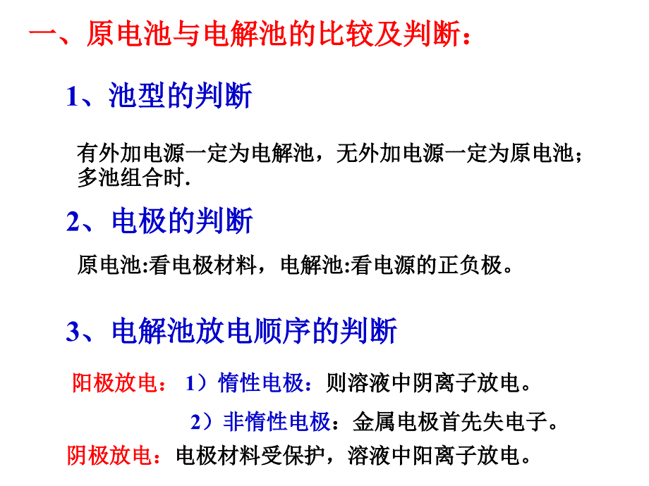 人教版化学选修4第四章_电化学基础(复习)课件_第3页