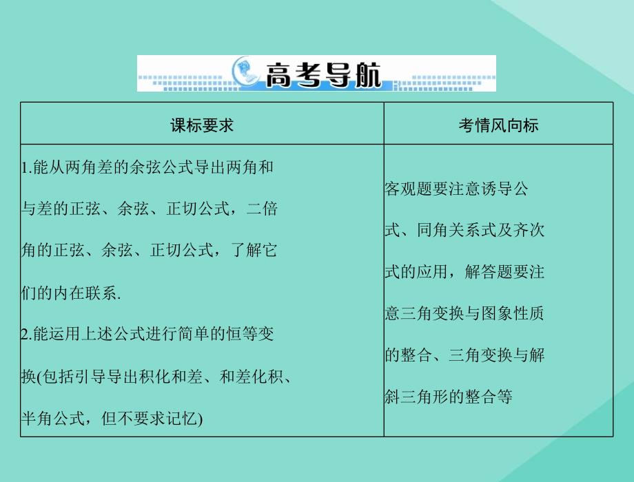 2021届高考数学一轮复习第三章三角函数与解三角形第4讲简单的三角恒等变换课件204_第2页