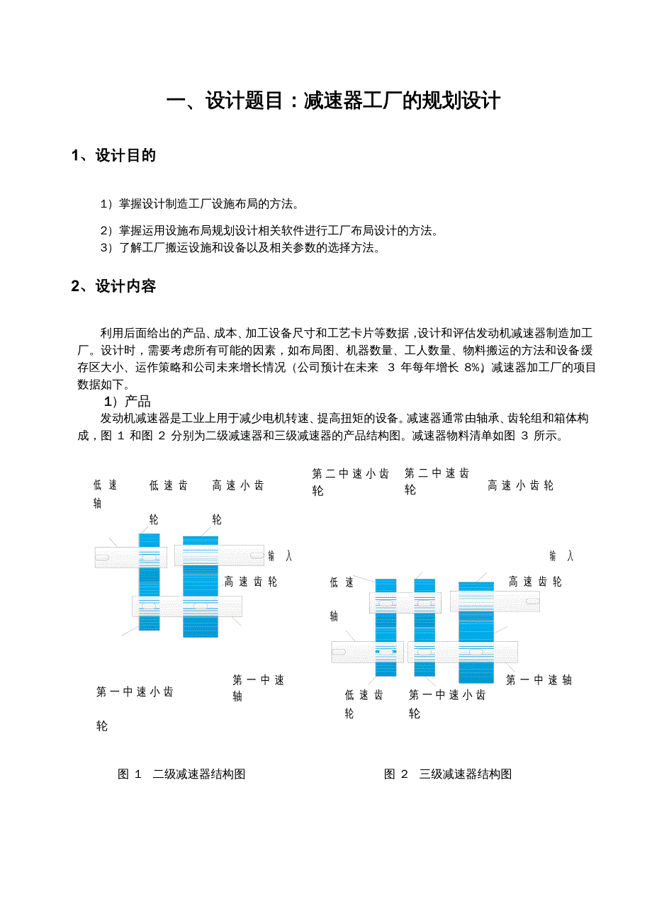 {工厂管理运营管理}减速器工厂的规划设计方案_第3页