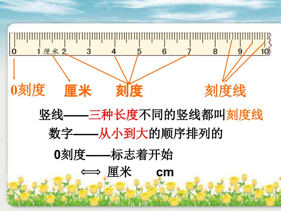 二年级数学上册长度单位、观察物体课件_第4页