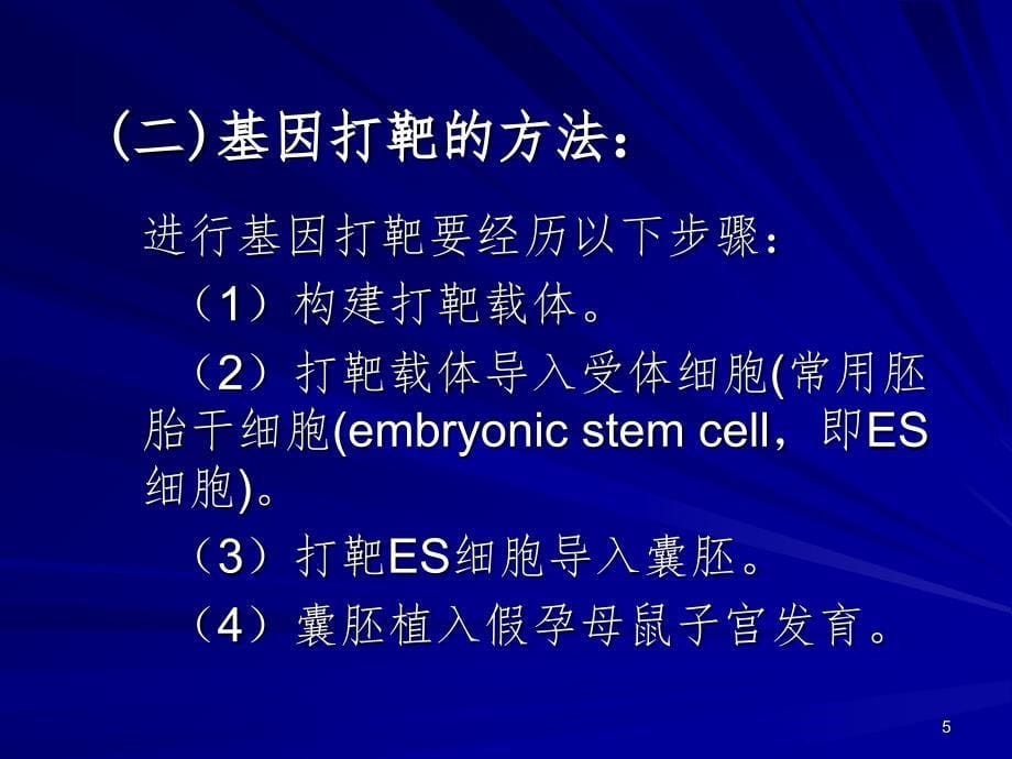 基因打靶技术PPT_第5页