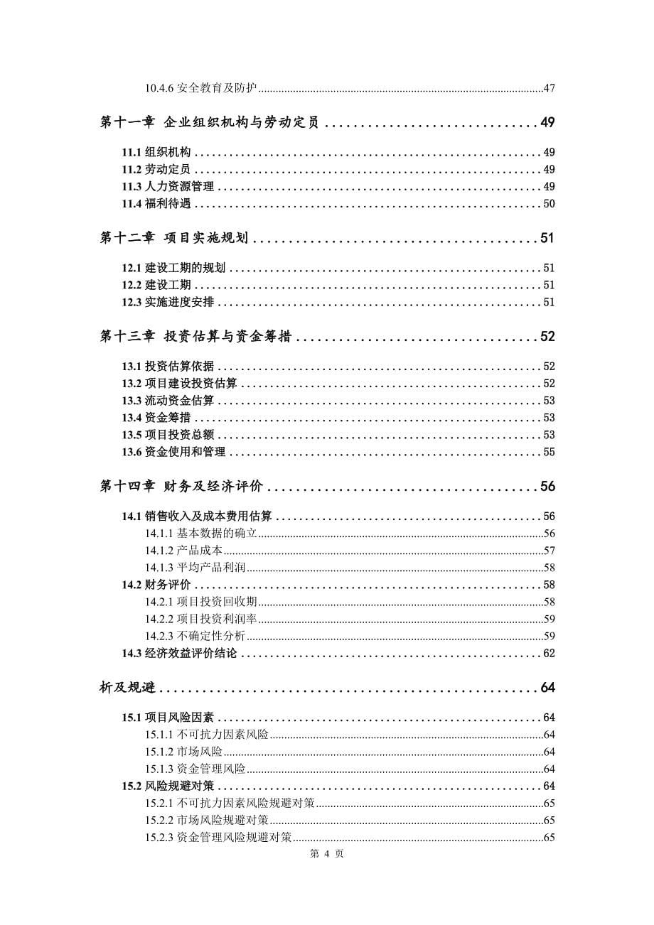 银粉生产建设项目可行性研究报告_第5页