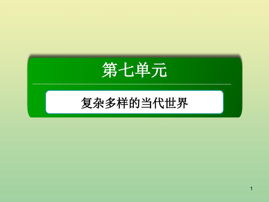 2020_2021学年高中历史第七单元复杂多样的当代世界第24课两极对峙格局的形成课件岳麓版必修216_第1页