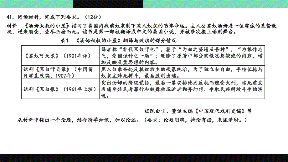 全国Ⅲ卷历史考题分析_第2页