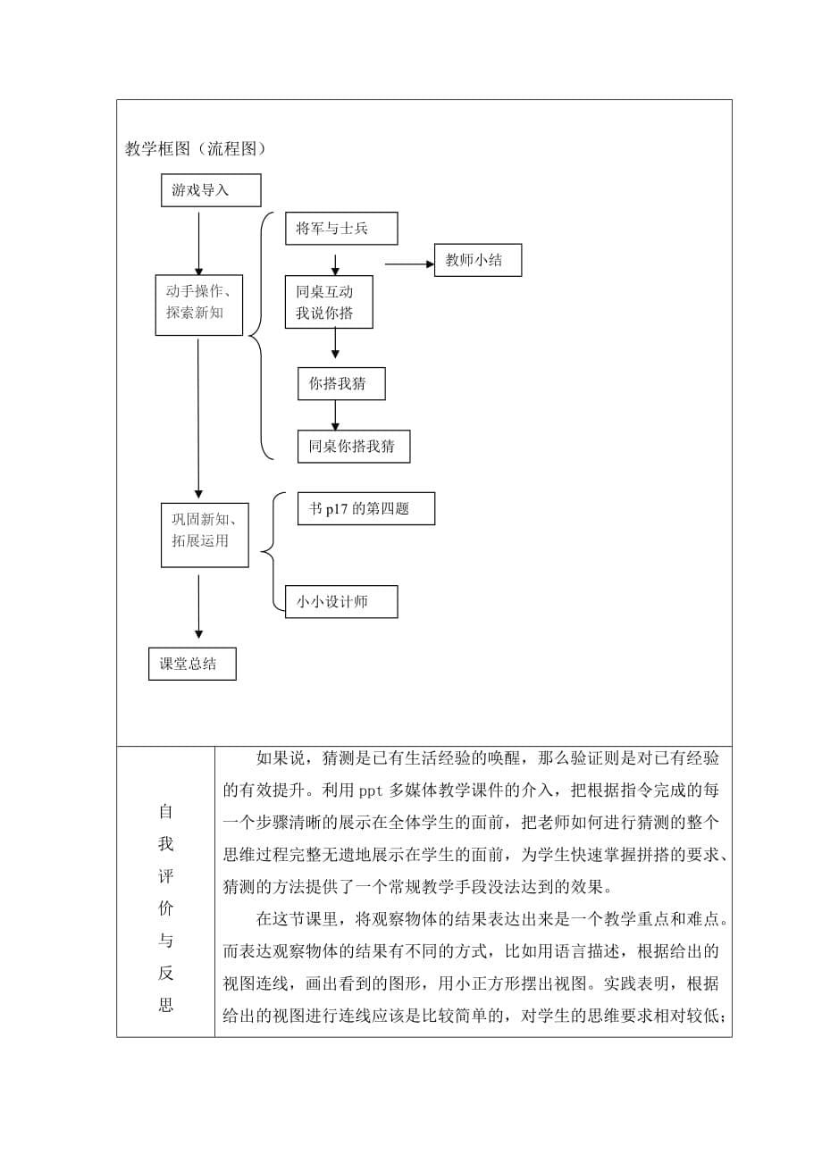 小学信息技术与数学学科整合教学设计-_第5页