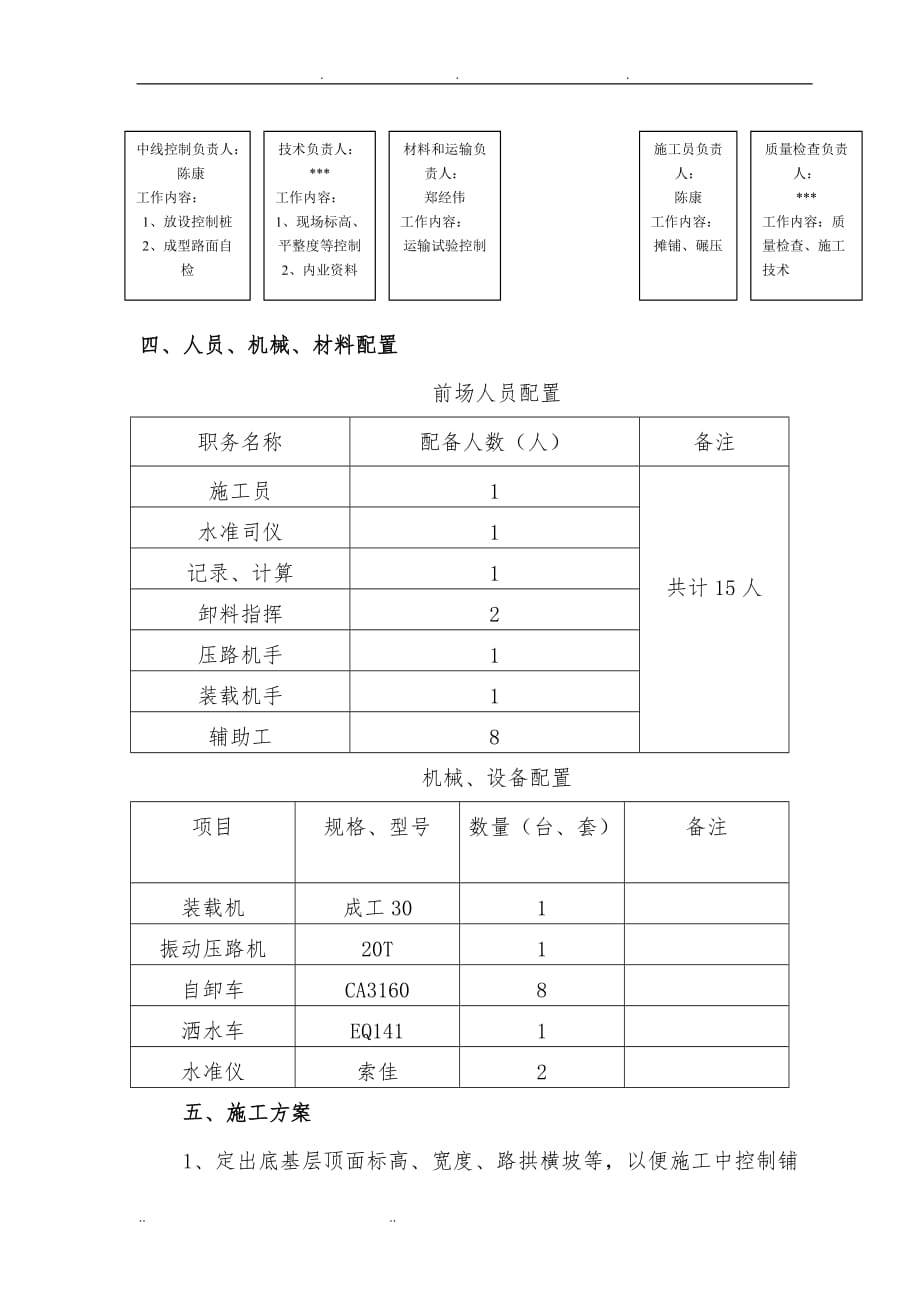 连砂石垫层工程施工组织设计方案_第4页