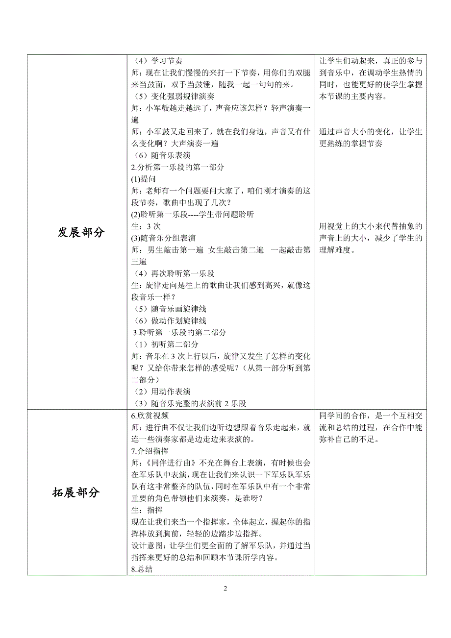 615编号人音版音乐教案三年级上册第2课_第2页