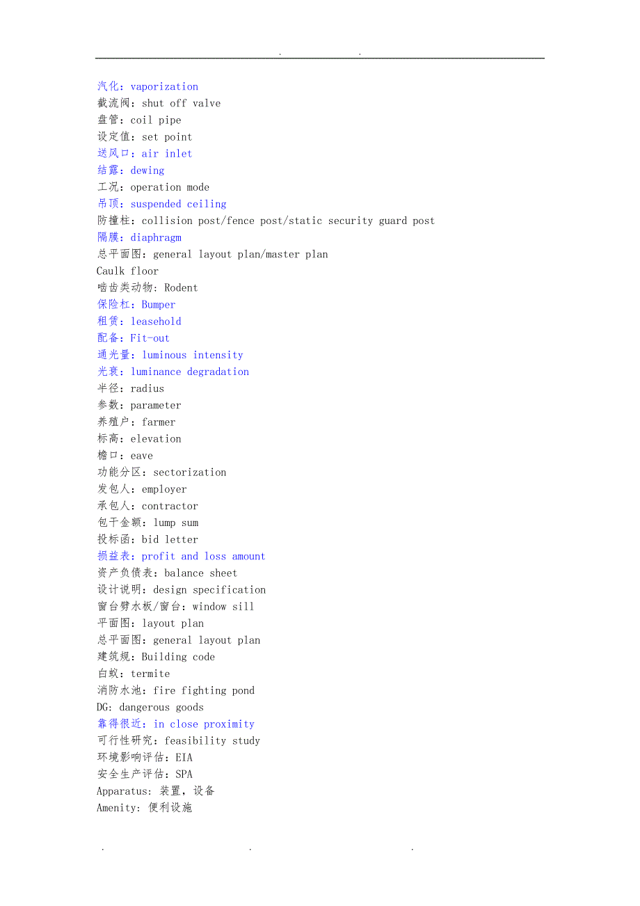 中英对照建筑学经典词汇_第4页