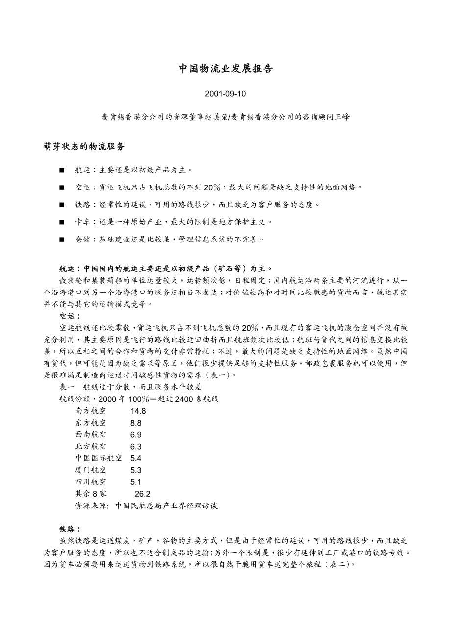 {年度报告}物流行业某某年11月发展趋势和案例研究报告_第5页