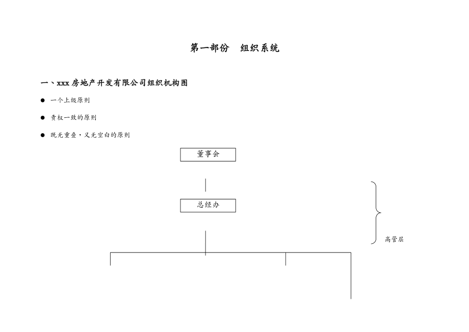 {管理运营知识}房地产公司管理手冊范本_第3页