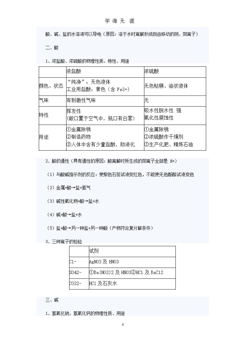 初中化学酸碱盐口诀学习（2020年九月）.pptx_第4页