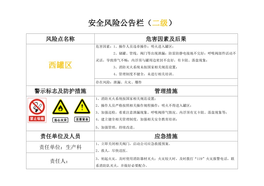 安全风险公告栏(告知牌)--_第1页