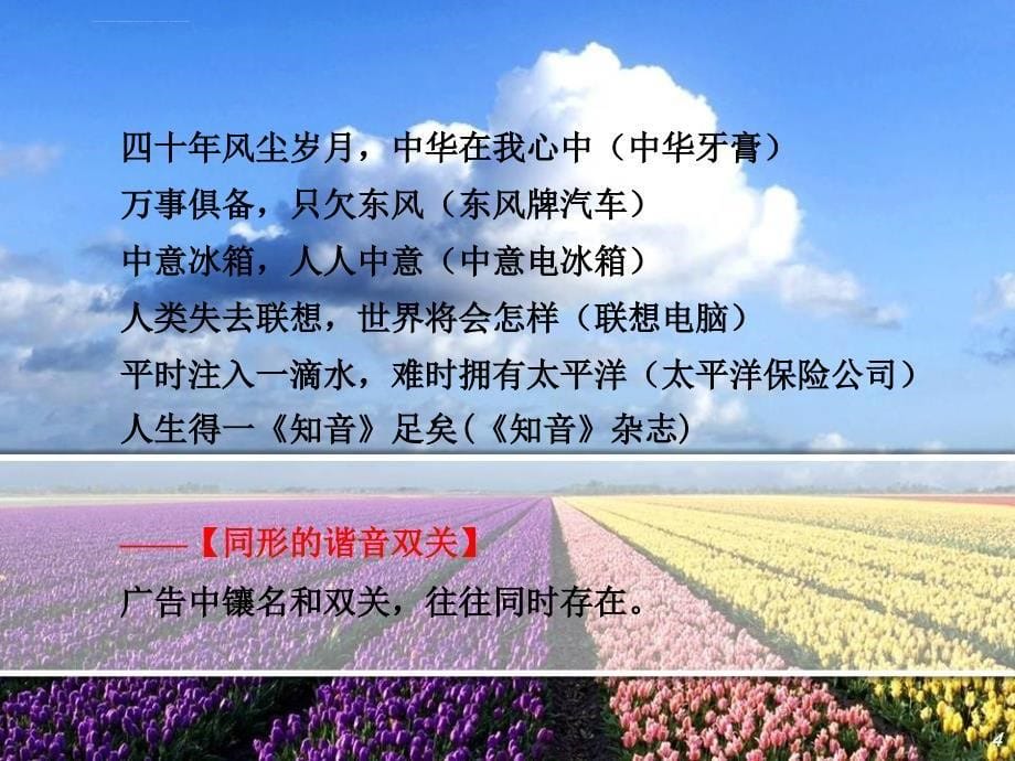 修辞在广告语中的运用课件_第5页