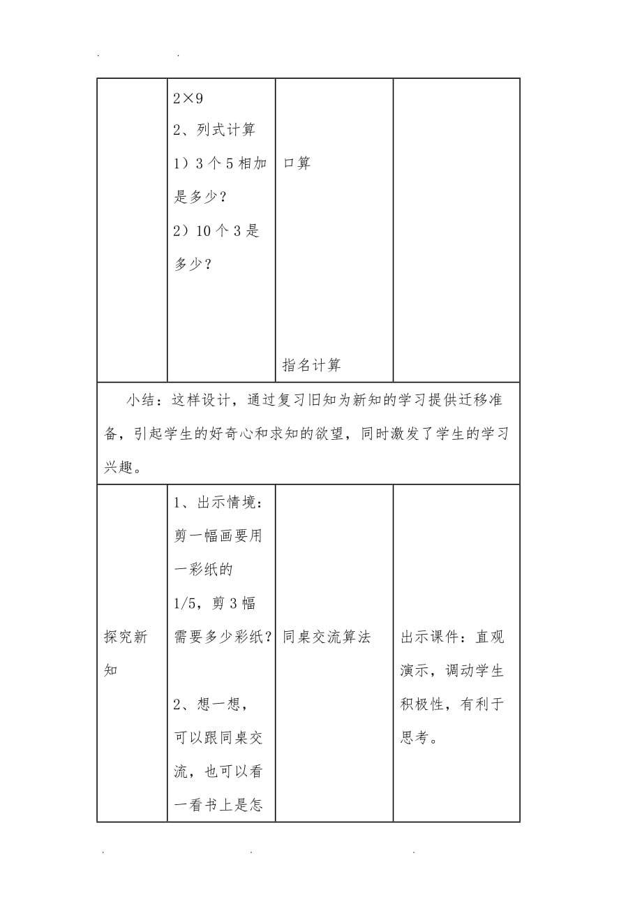 《分数乘法一》教学设计说明_第3页