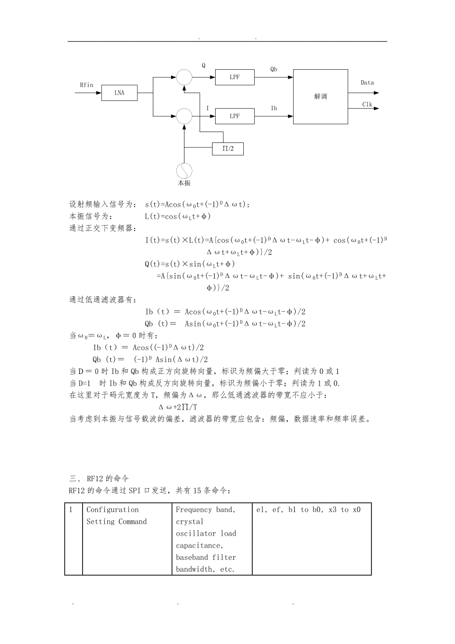 RF无线收发模块设计说明_第4页