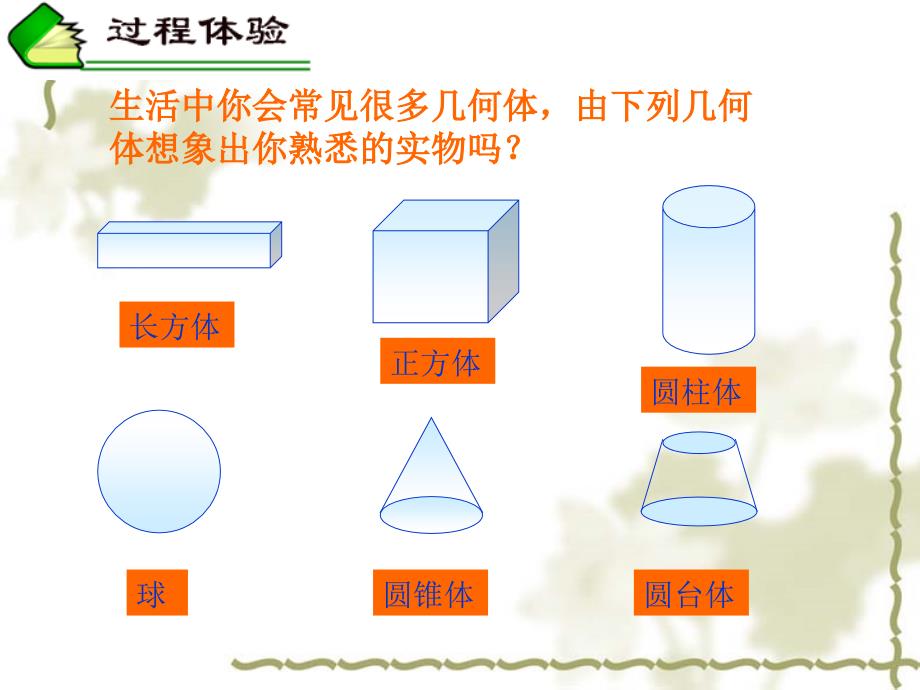 人教版数学七上4.1.1《立体图形与平面图形》课件_第4页