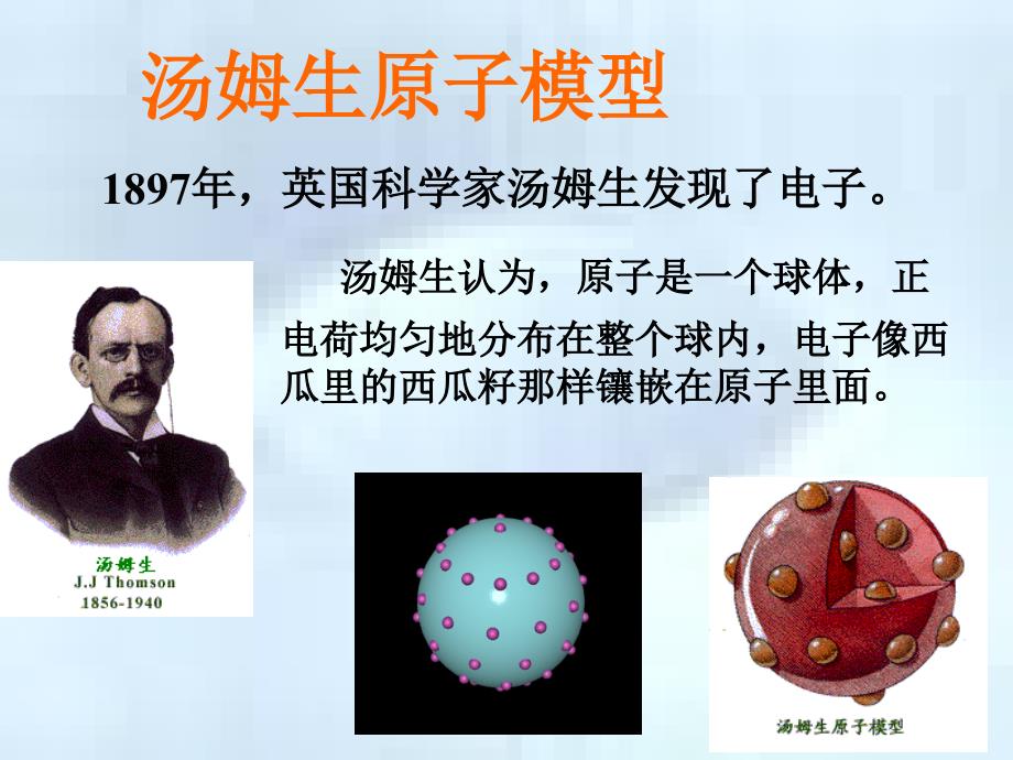 八年级下册第一章第三节原子结构的模型课件_第4页