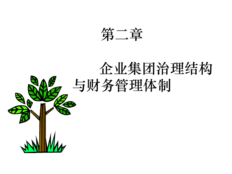 企业集团财务治理结构和管理体制课件_第2页