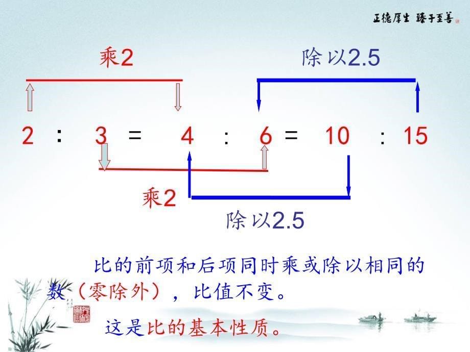 六年级上册数学课件-3.8 比的基本性质丨苏教版 (共25张PPT)_第5页