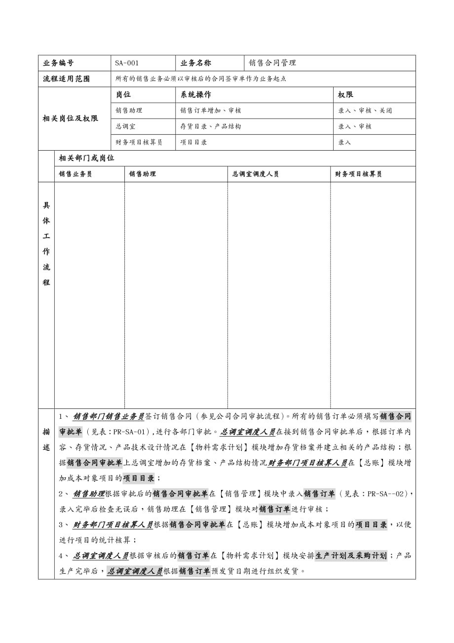 ERPMRP管理ERP标准业务流程图DOC46页_第3页