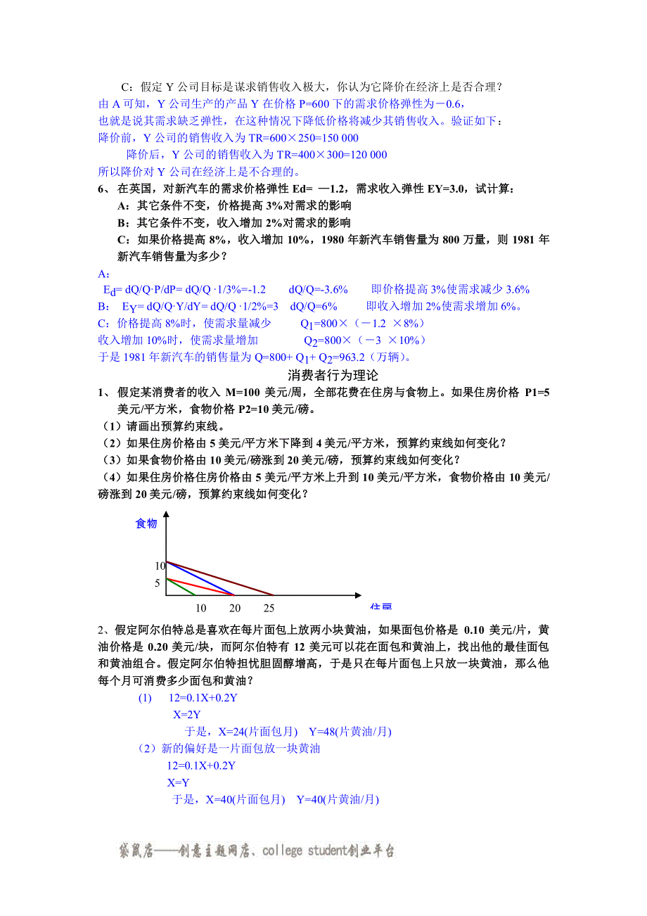617编号微观经济学计算题(附答案)_第2页