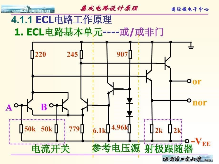 2019集成电路 课件 第四章 ECL电路与I2L电路_第5页