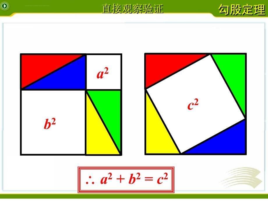 勾股定理的证明及应用(复习课)课件_第5页