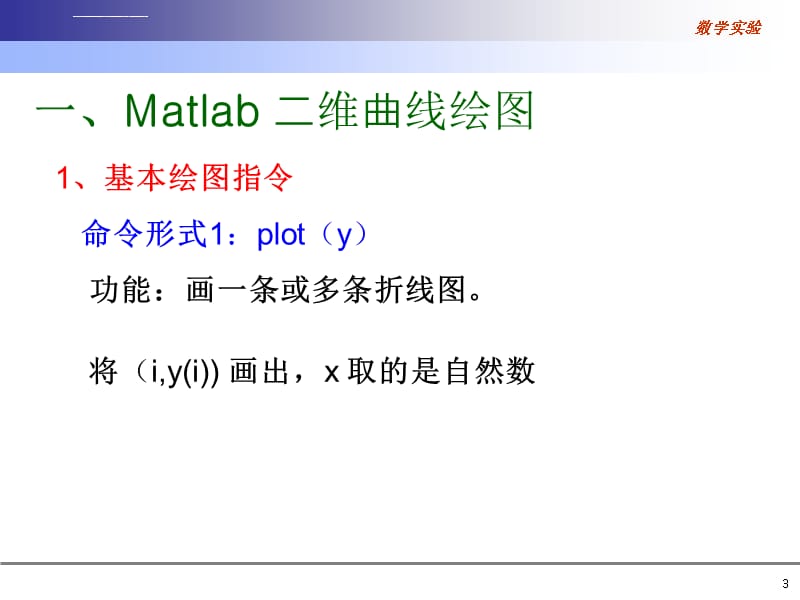 北京科技大学《matlab和数学实验》 第二次课课件_第3页