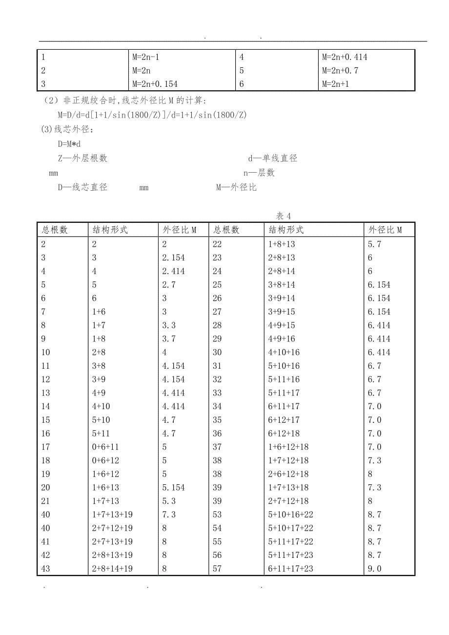 史上最全的电线电线常用计算公式_第5页