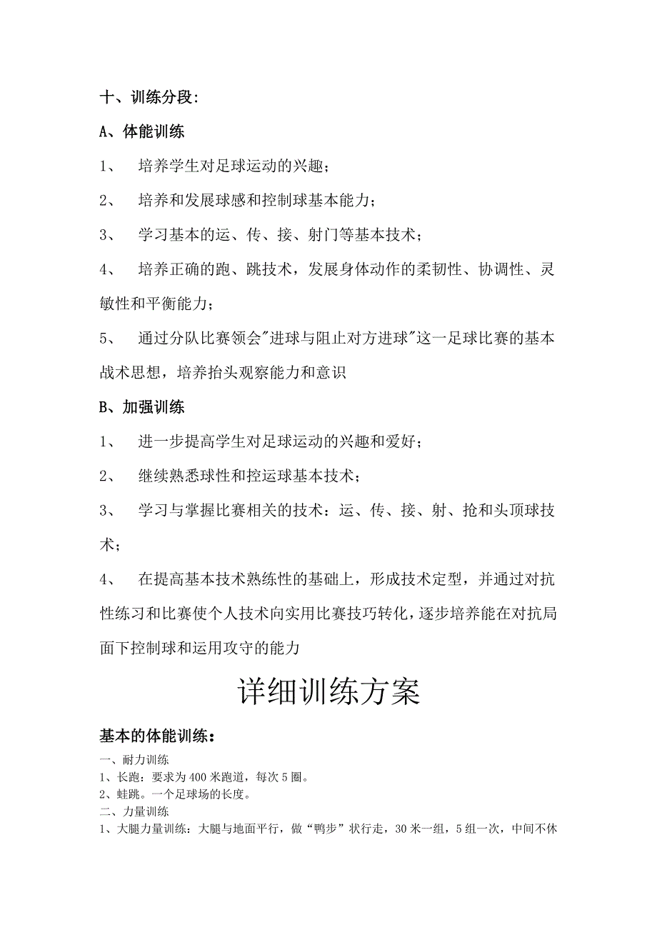 {精品}小学足球队训练计划._第3页