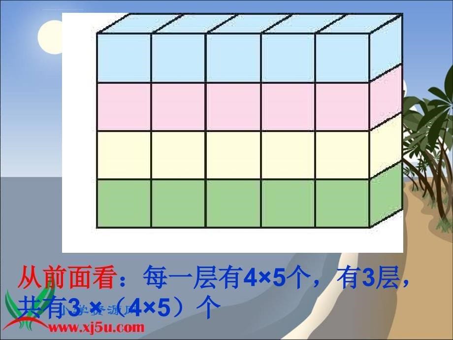 北师大版四年级数学上册《乘法结合律和交换律一》PPT课件_第5页