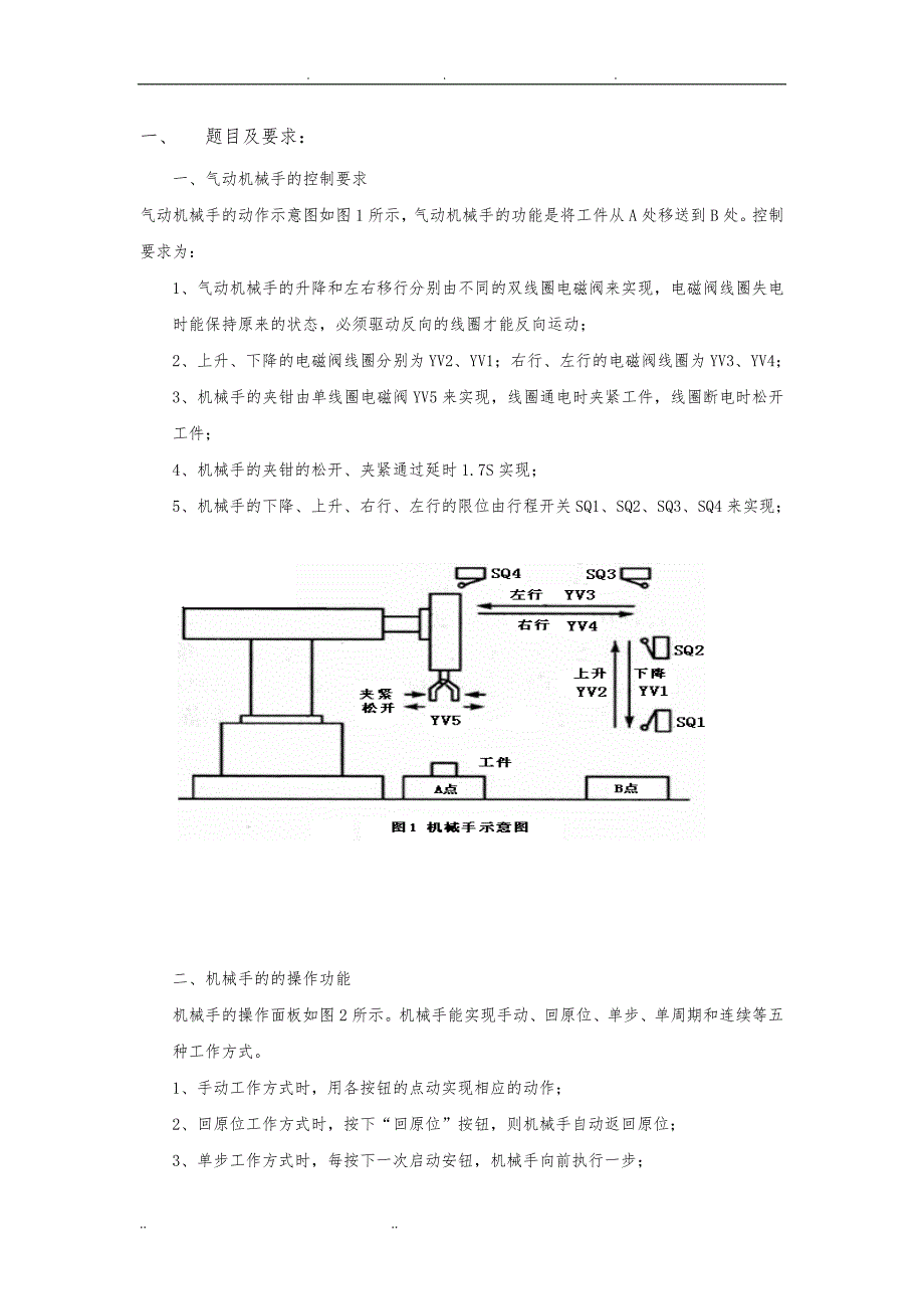 气动机械手操作控制装置_第2页