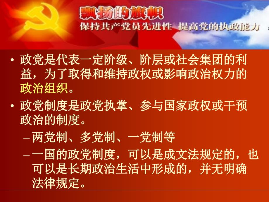 高一政治必修2课件：3.6.1中国共产党执政：历史和人民的选择.ppt_第1页