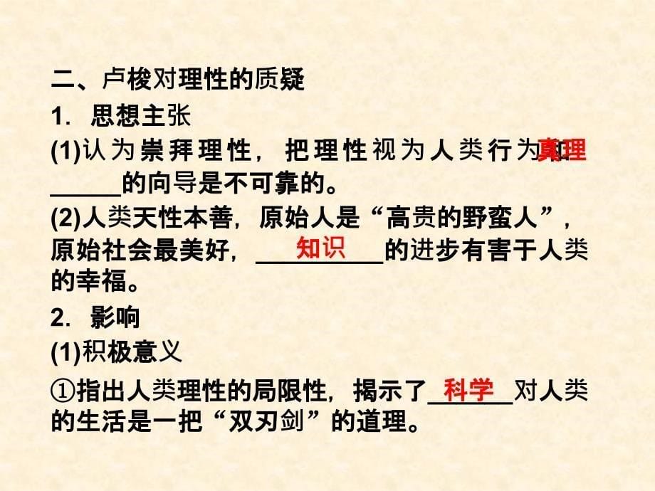 理性之光与浪漫之声（人民版必修3）课件_第5页