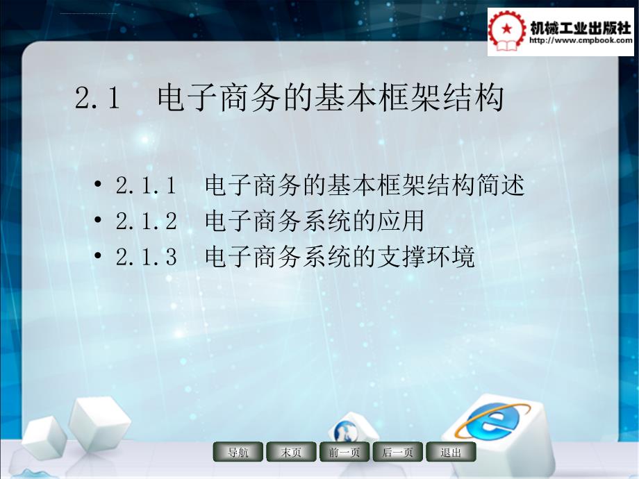 电子商务的框架结构和交易模式课件_第4页