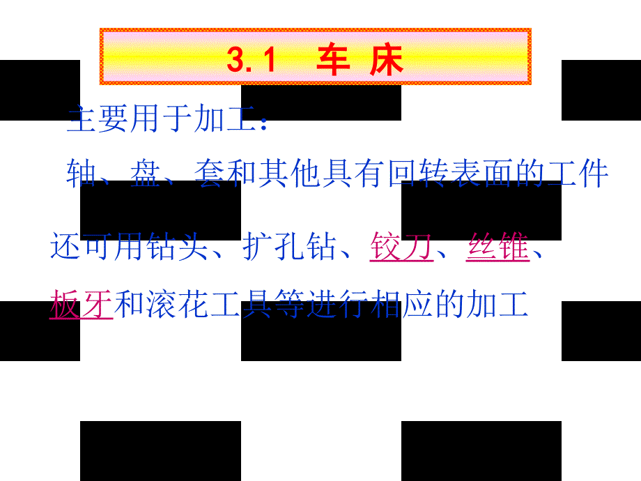 机械制造 零件切削工具设备课件_第3页