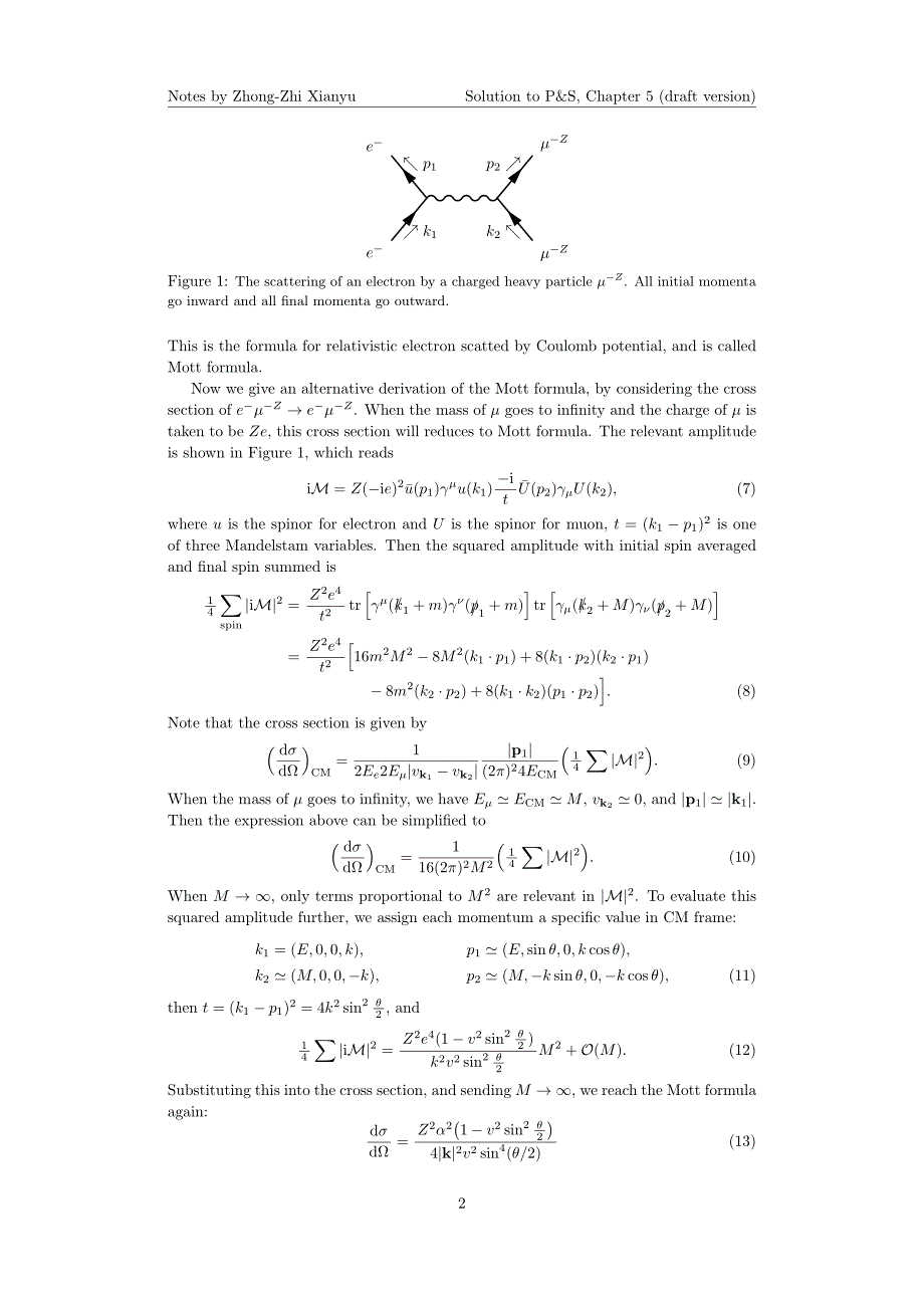 Peskin &ampamp; Schroesder-An Introduction to Quantum Field Theory 习题答案 Ch05_第2页