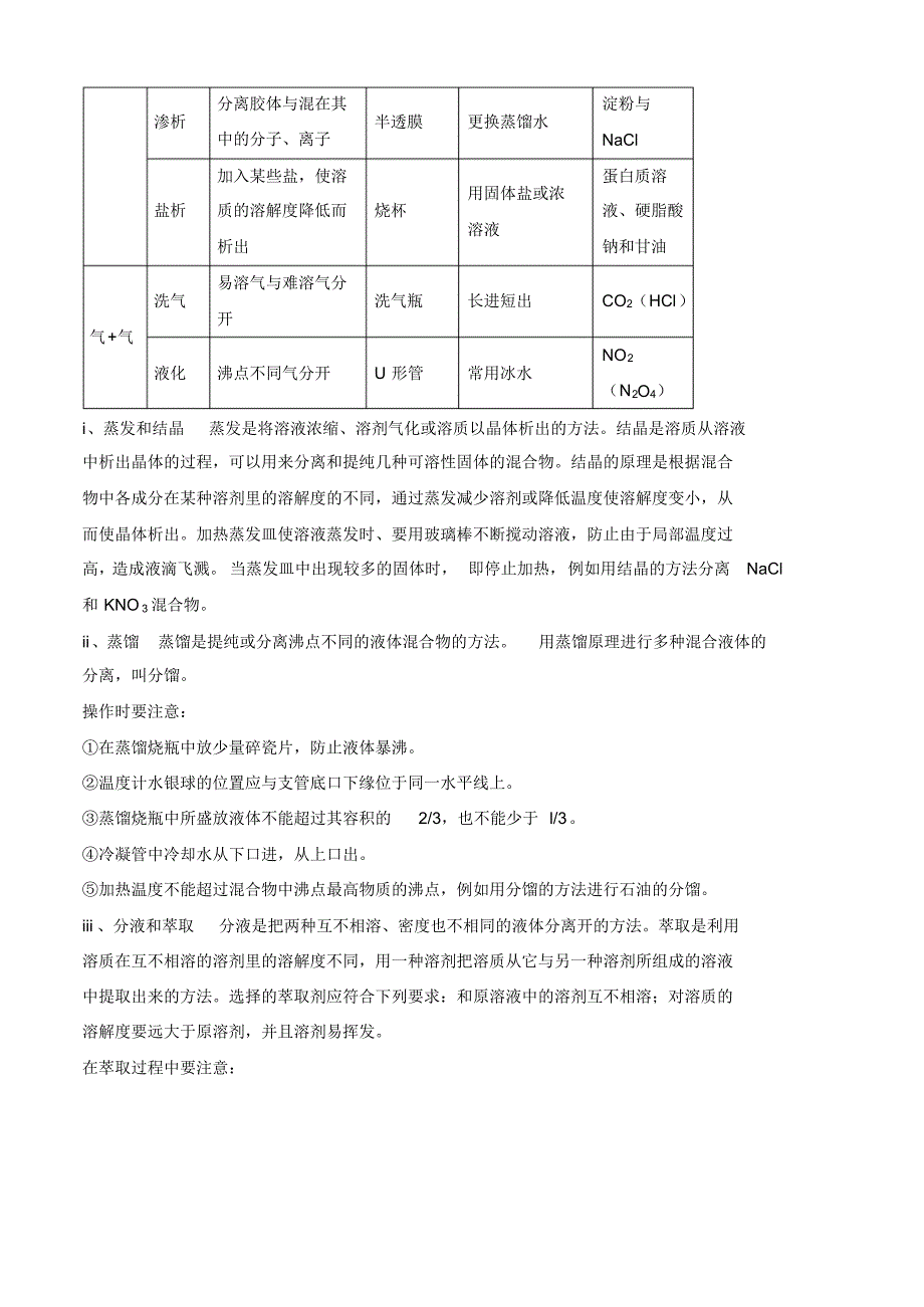 高中化学必修1知识点清单[参考]_第2页