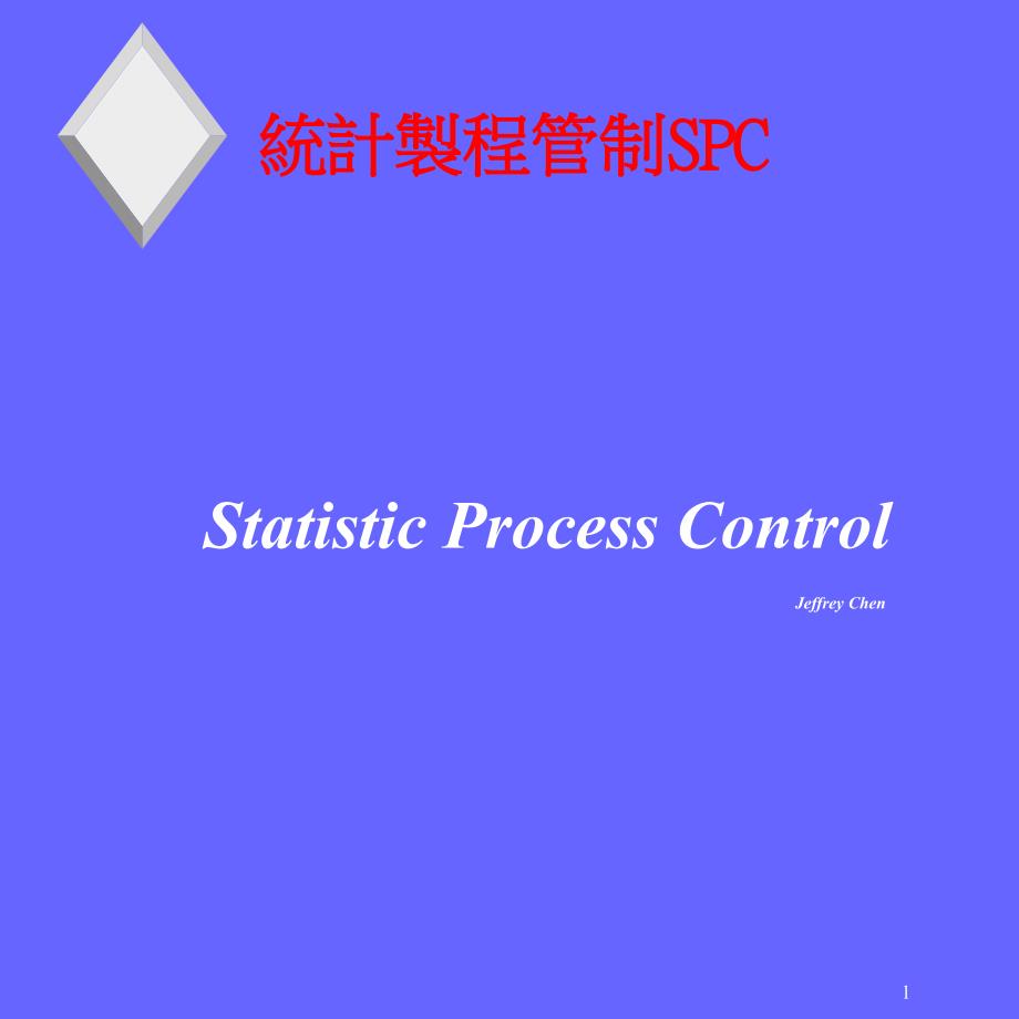 统计制程管制SPC(1)精编版_第1页