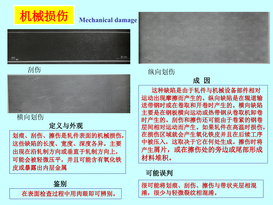 热轧带钢的表面缺陷分析课件_第4页