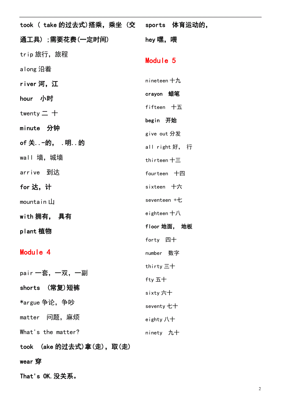 9652编号广西五年级英语上册单词_第2页