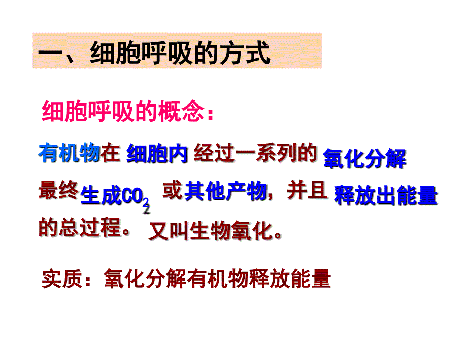 生物学①必修5[1].3《ATP的主要来源――细胞呼吸》PPT课件_第3页