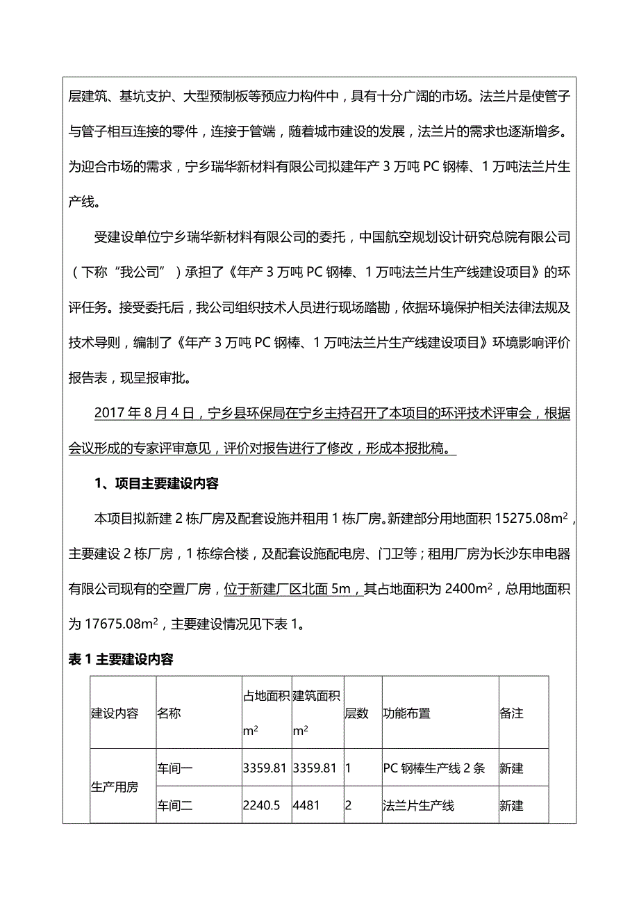 (2020年){生产制度表格}万吨钢棒万吨法兰片生产线建设项目环境影响报告表_第3页