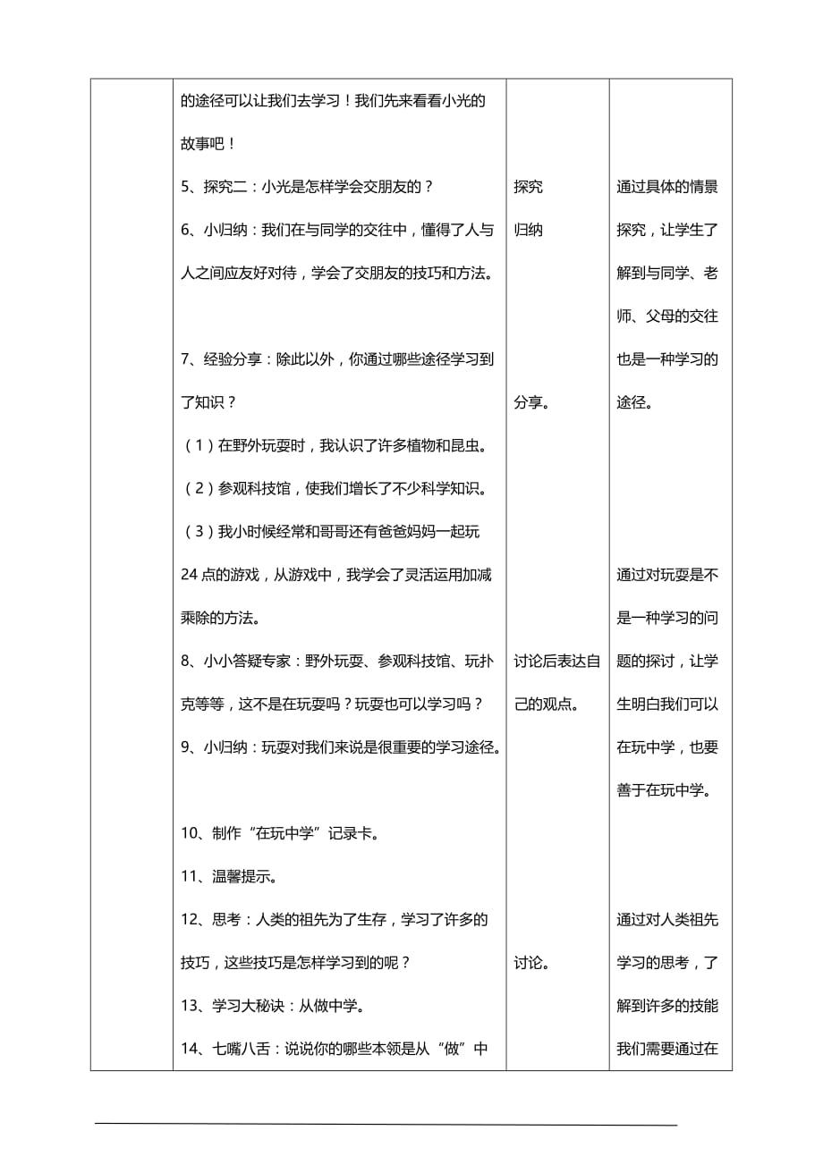 部编版道德与法治三年级上册1.学习伴我成长 教案（第二课时）_第2页