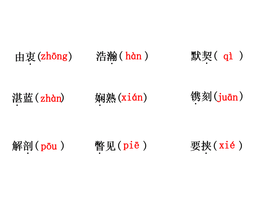 2019秋人教部编版八年级语文上册课件：期末复习 (共47张PPT)_第3页