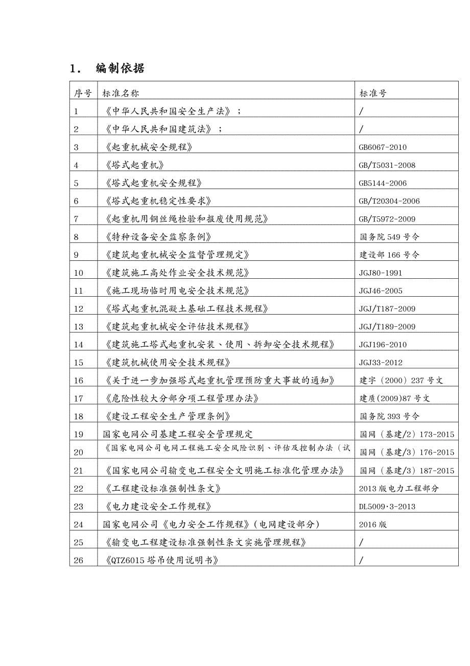 {企业通用培训}某工程塔吊安装施工方案讲义_第5页