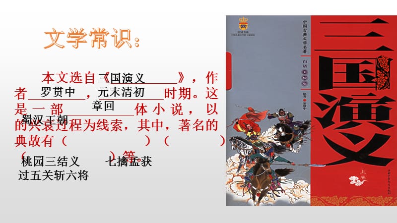 人教部编版九年级语文上册课件：第6单元《三顾茅庐》 (共34张PPT)_第3页