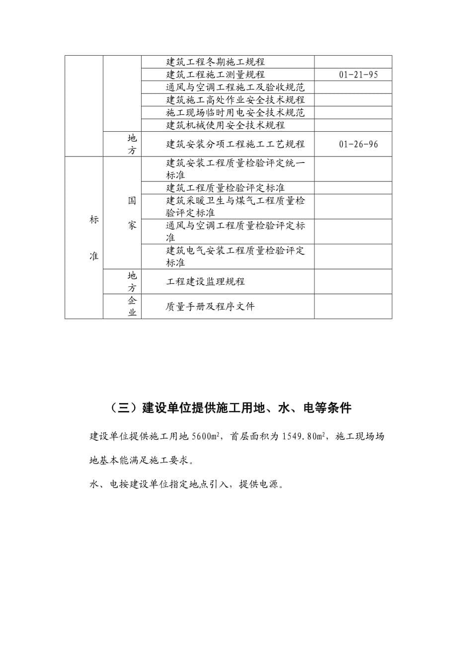 {企业组织设计}学生公寓施工组织设计方案DOC100页_第5页