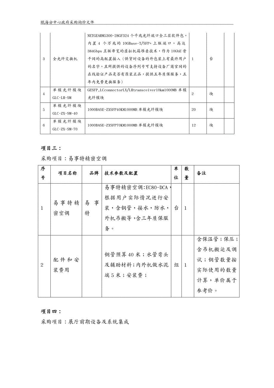 {管理信息化OA自动化}办公自动化及其他设备采购文件_第5页